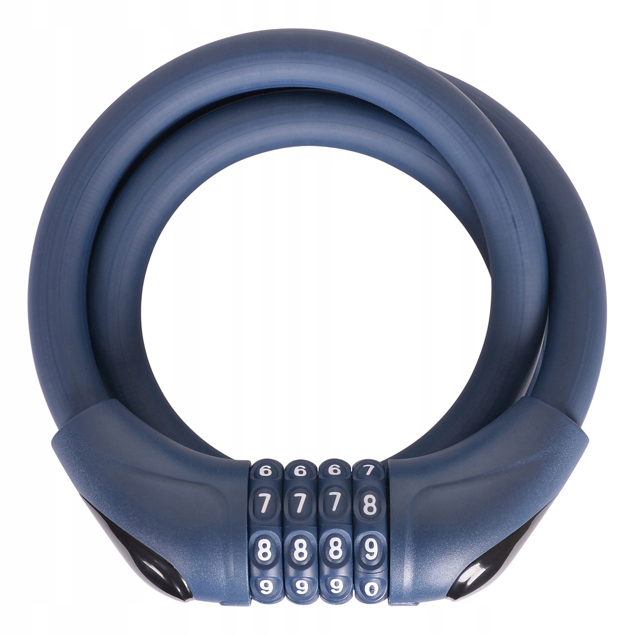 Zapięcie rowerowe na szyfr Cypher R24, 15x1000mm, niebieskie