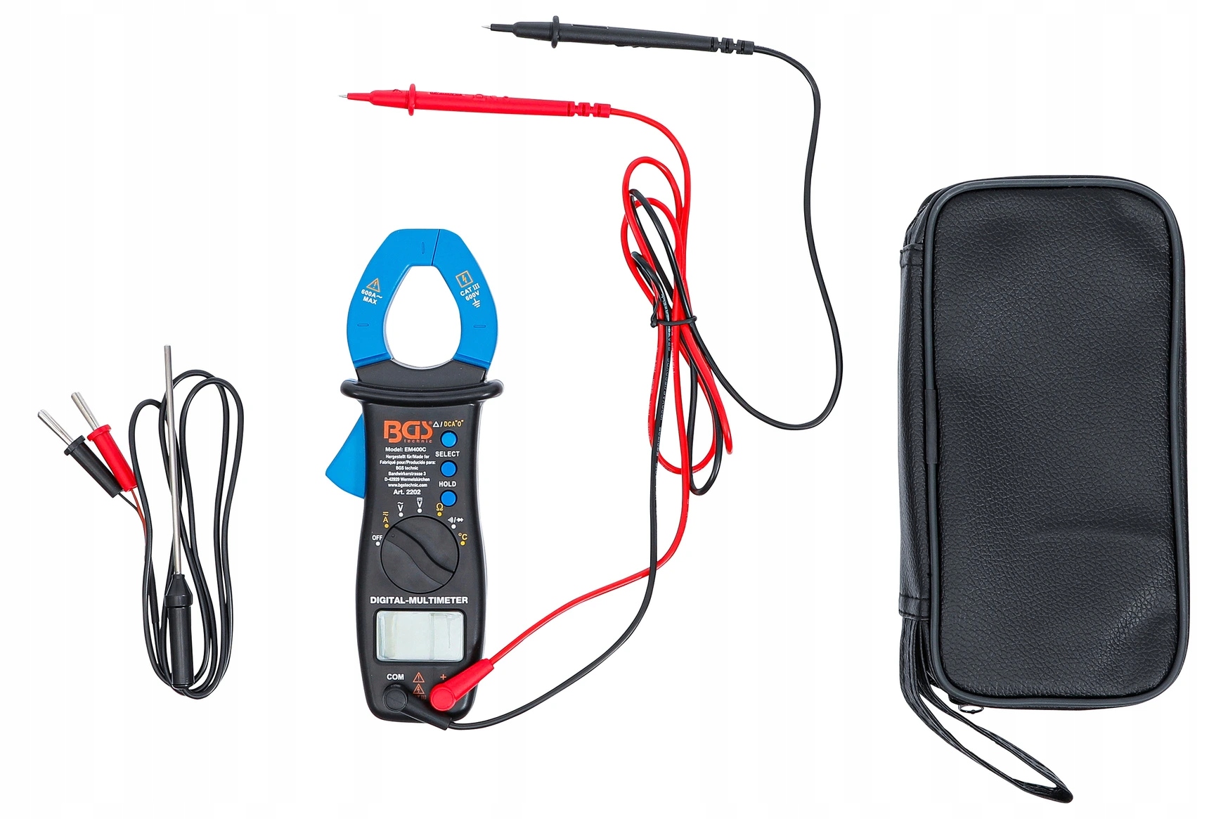 Multimeter klieštový pre jednosmerný a striedavý prúd Bgs 2202