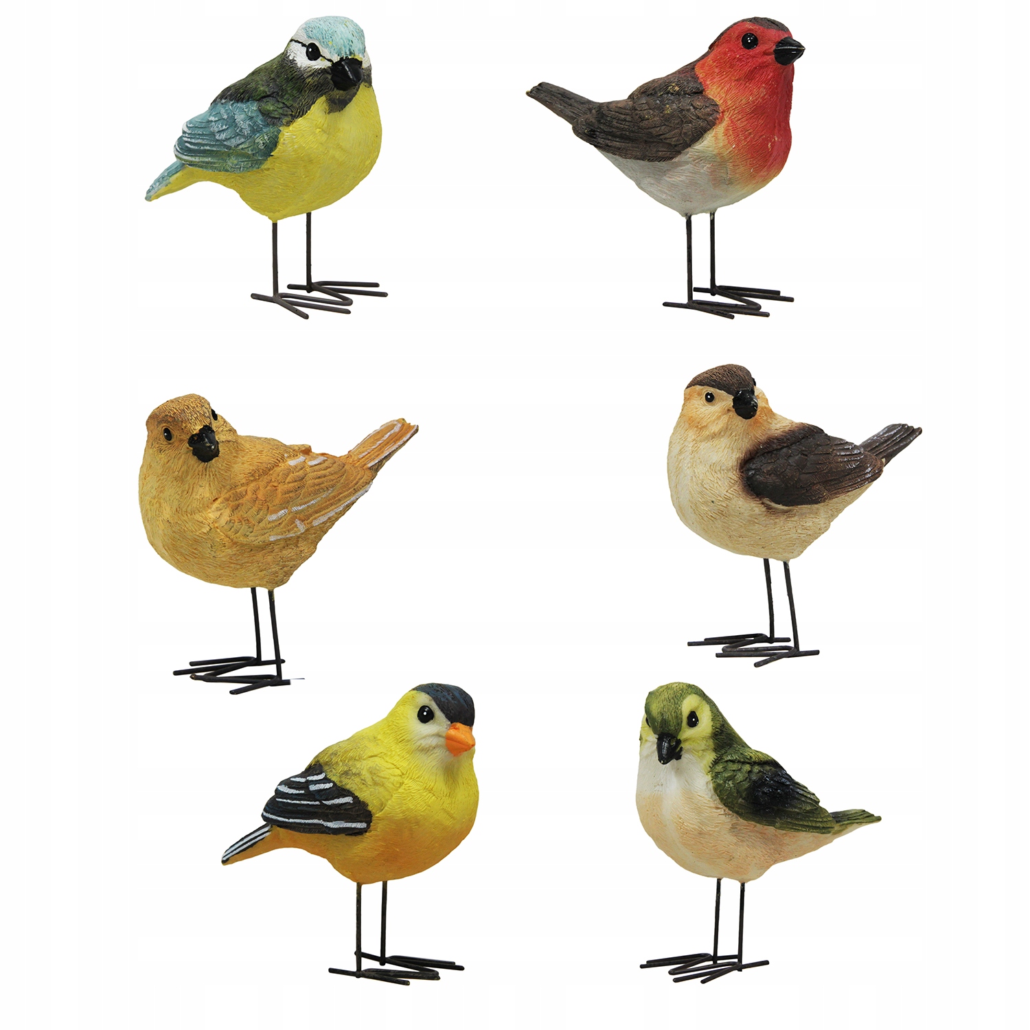 

Figurka dekoracja ptaszek mała ogrodowa 10 cm MIX