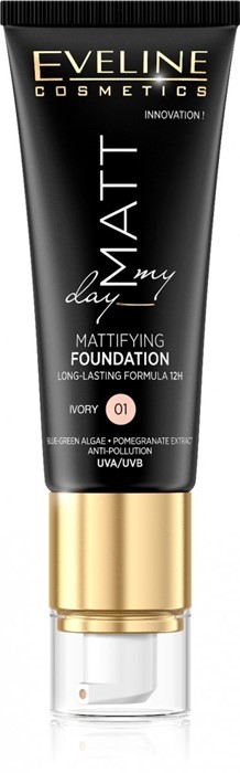 EVELINE MATT MY DAY Podkład matujący - 01 IVORY