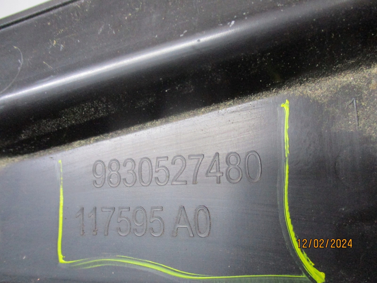 torpedo PEUGEOT 308 9830527480