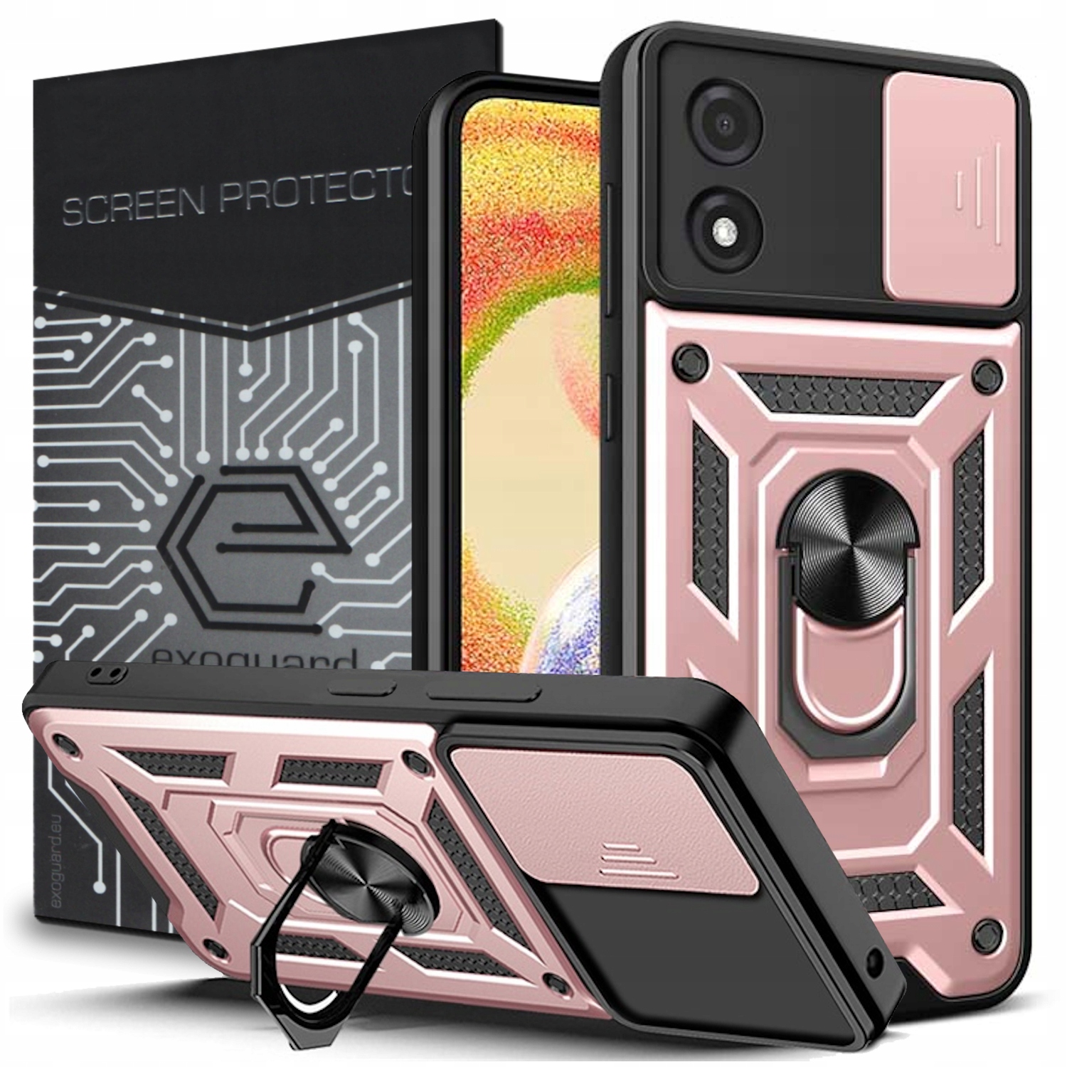

Etui Pancerne Cover+szkło do Motorola Moto E13