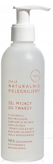 

Ziaja Naturalnie Pielęgnujemy żel do mycia twarzy