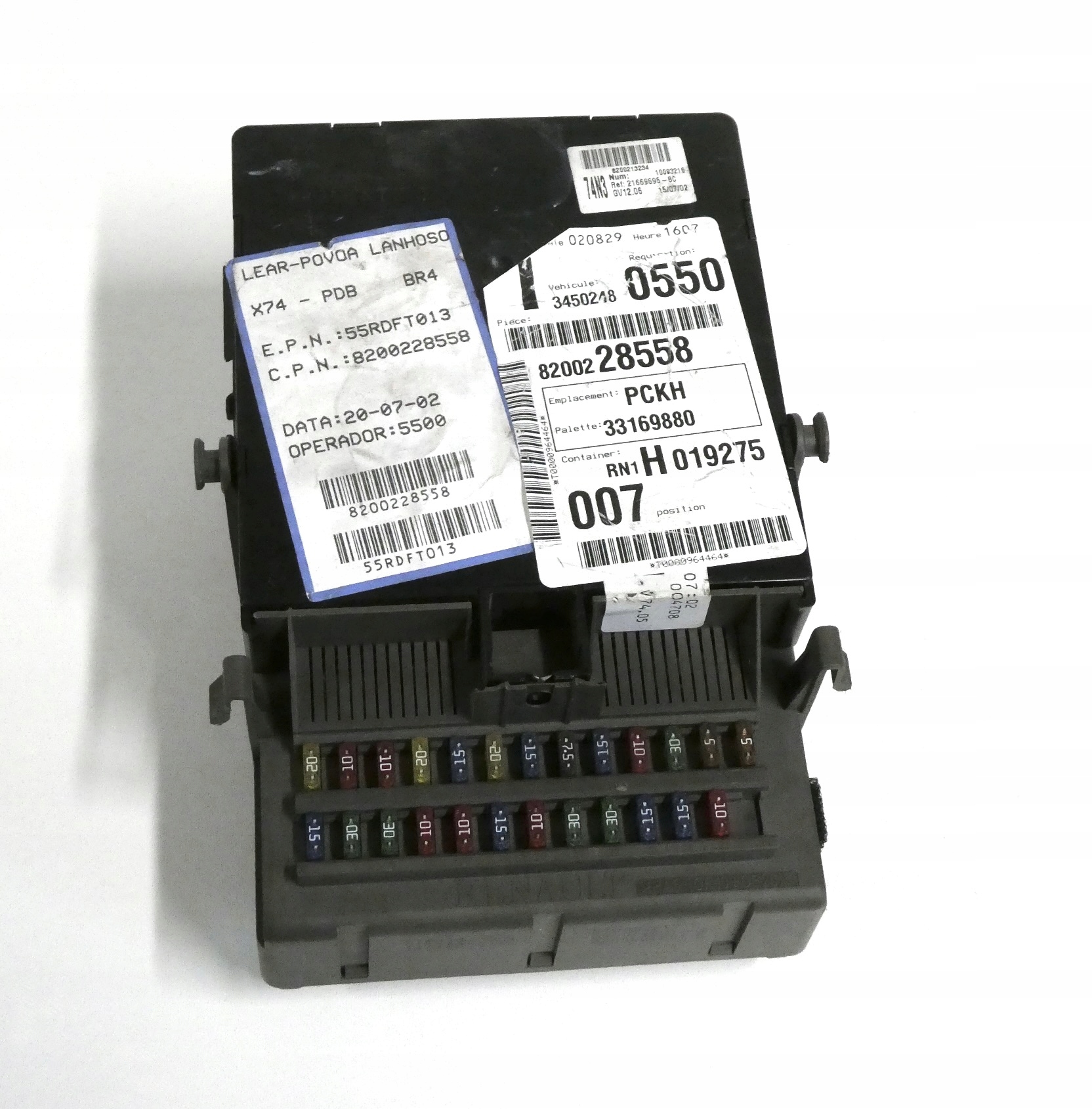 Unité commande confort Module fusibles RENAULT LAGUNA II 2