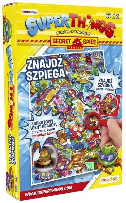 SUPERTHINGS ZNAJDŹ SZPIEGA PLANSZOWA GRA 11035