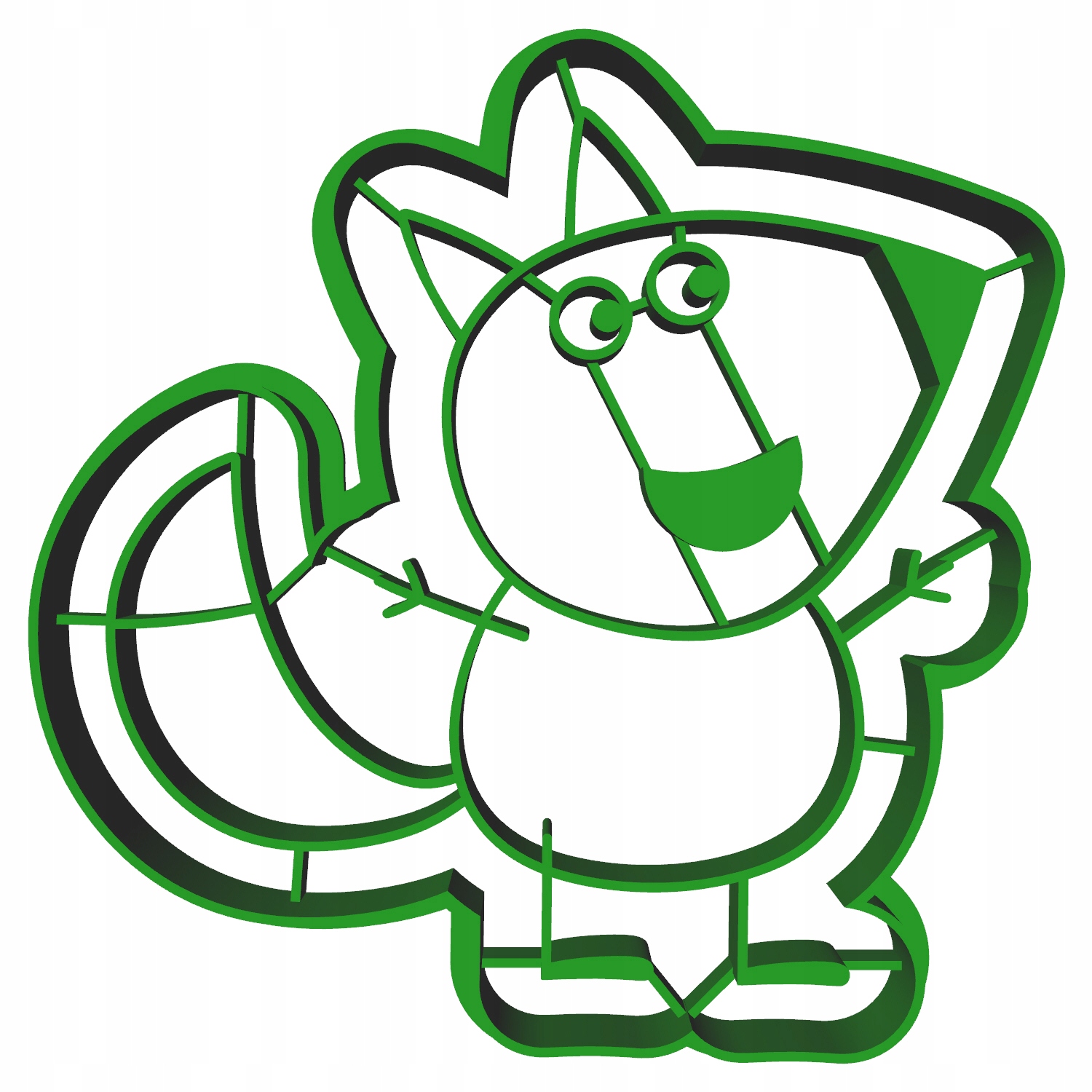 

Foremka Wykrawacz Świnka Peppa Freddy Lis S