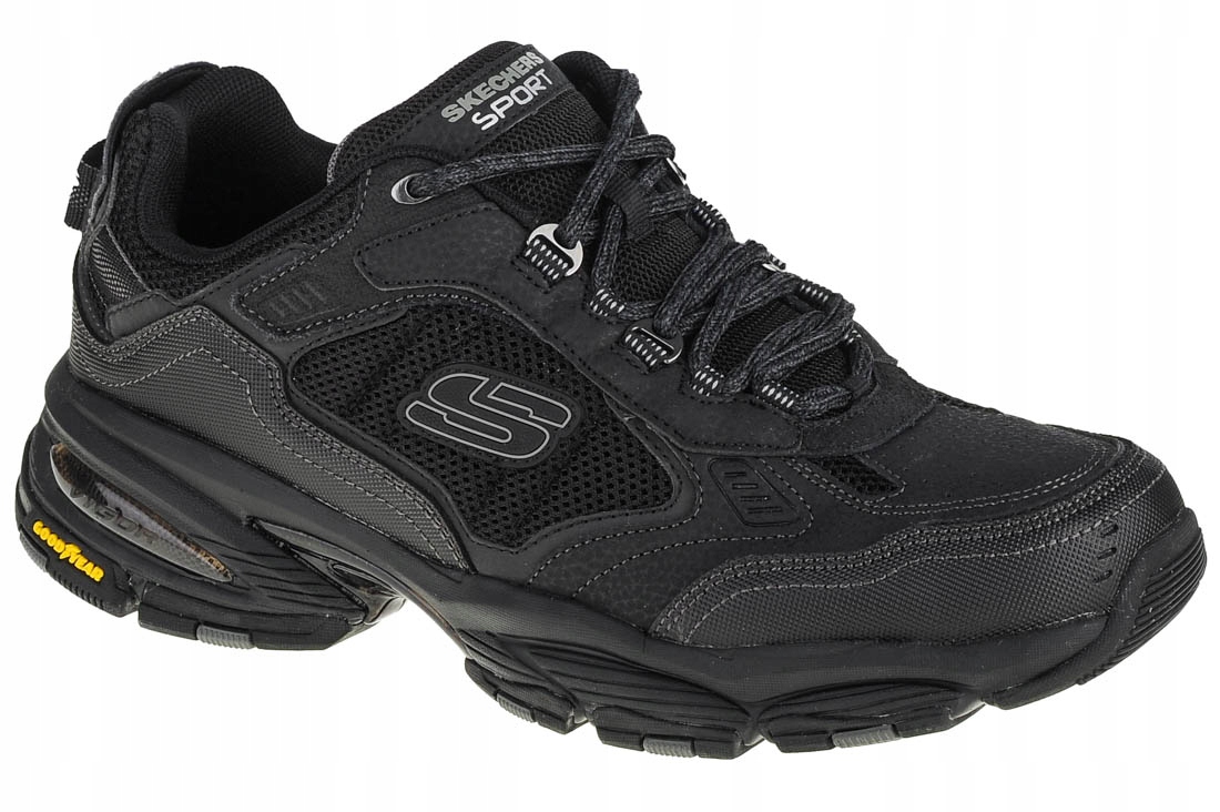 Skechers Vigor 3.0 [41] Pánské kožené tenisky černé