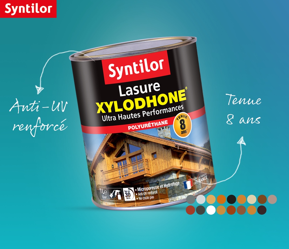 Lazura do drewna XYLODHONE HP 1L DĄB ŚREDNI Marka Syntilor