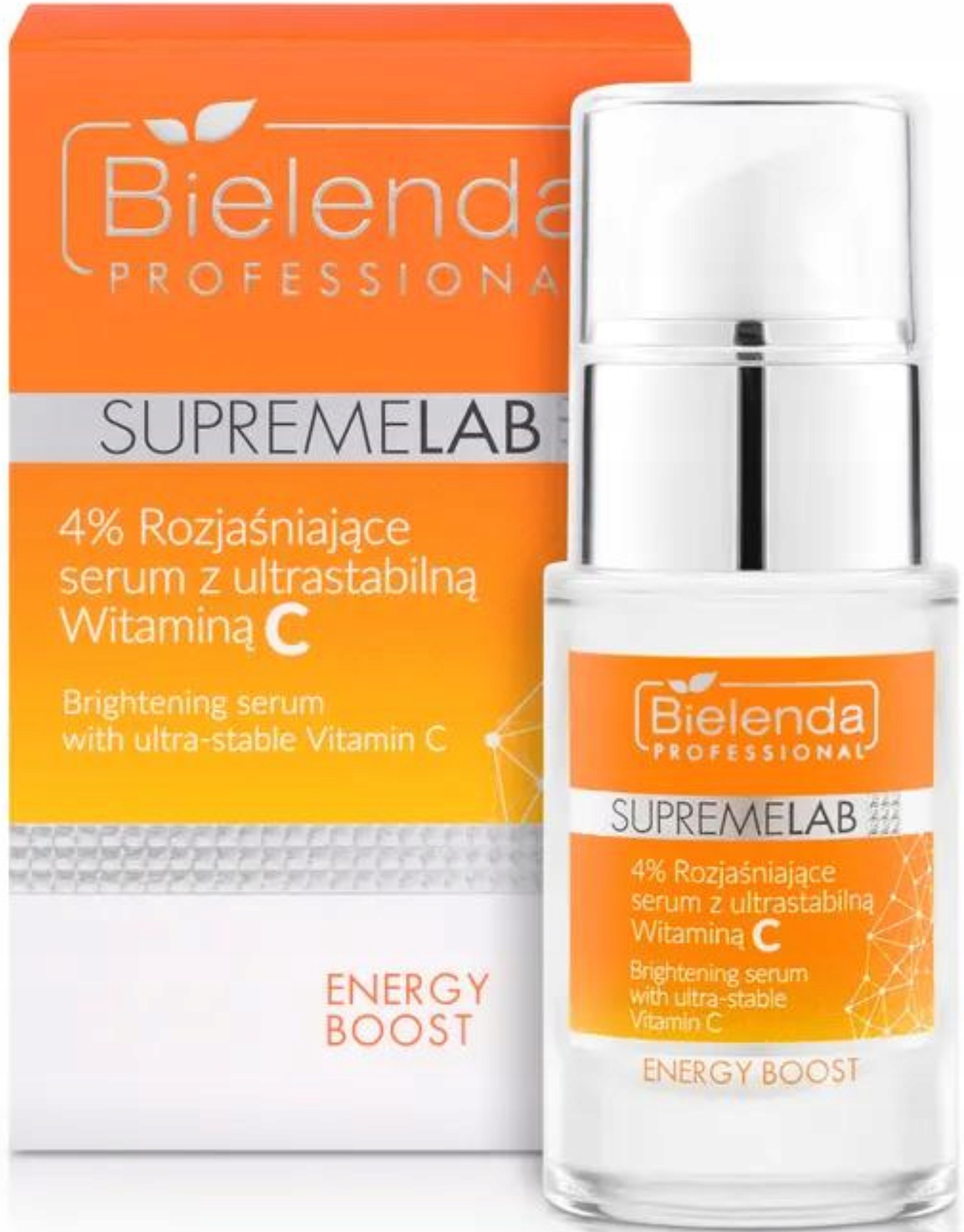 Bielenda Professional SupremeLab Rozjaśniające Serum Ultrastabilna Wit C 4%