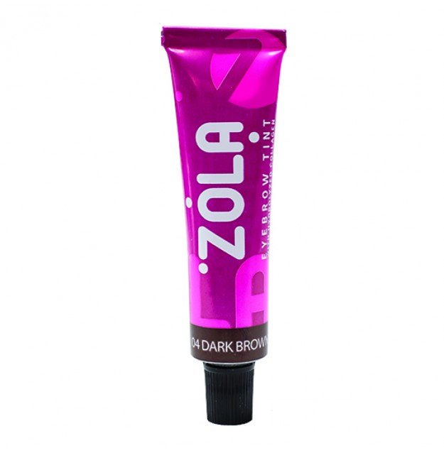 Zola 04 Dark Brown 15 ml farbka do brwi kolagen