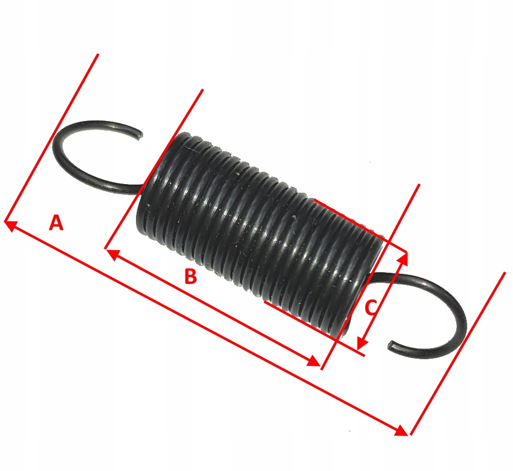 SPRĘŻYNA NAPĘDU GLEBOGRYZARKI BK-55 KOSIARKI Kod producenta BK-55