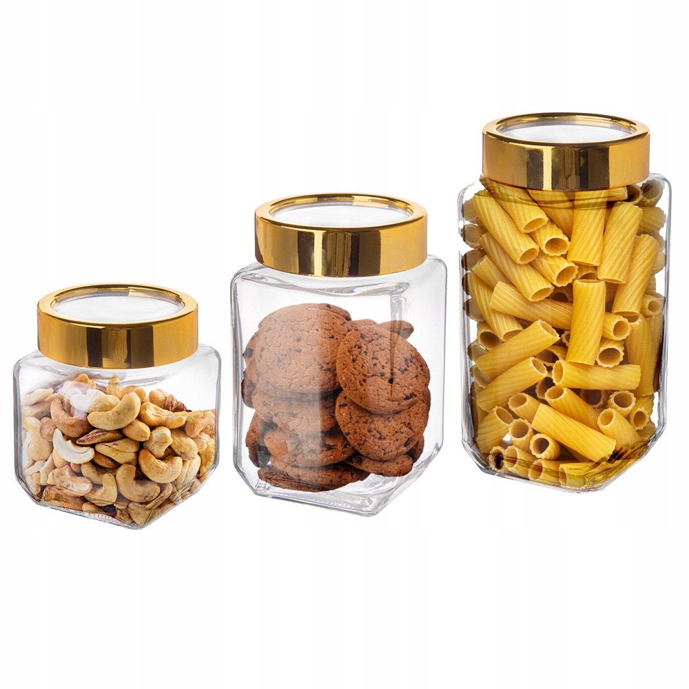 

Słoiki Pojemniki Do Przechowywania Żywności 3szt