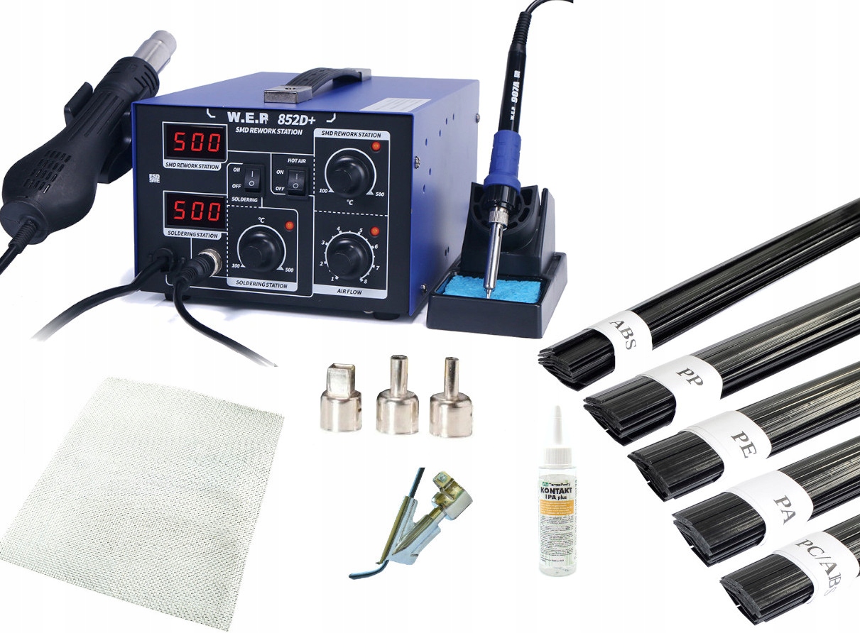 SPAWARKA DO PLASTIKU 852D+ +SPOIWA BUT SIATKA