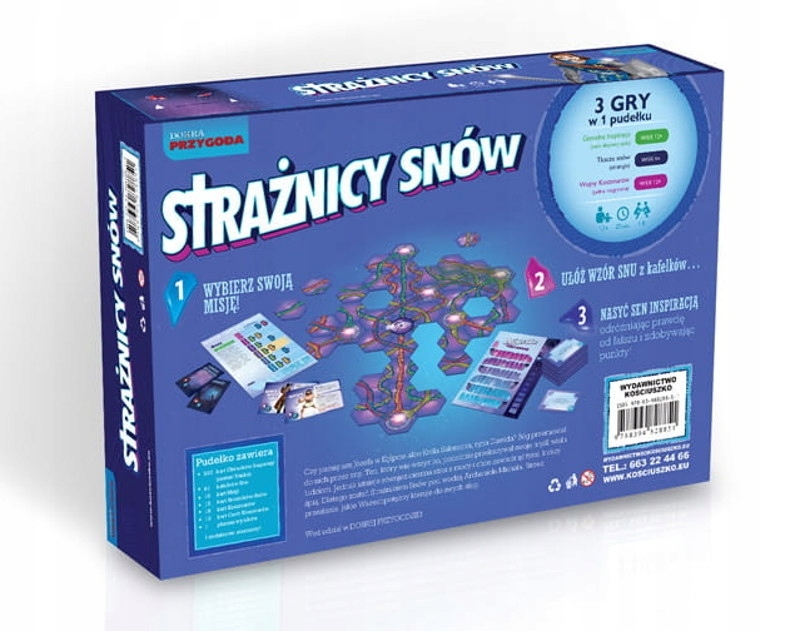 STRAŻNICY SNÓW - GRA PLANSZOWA Stan opakowania oryginalne