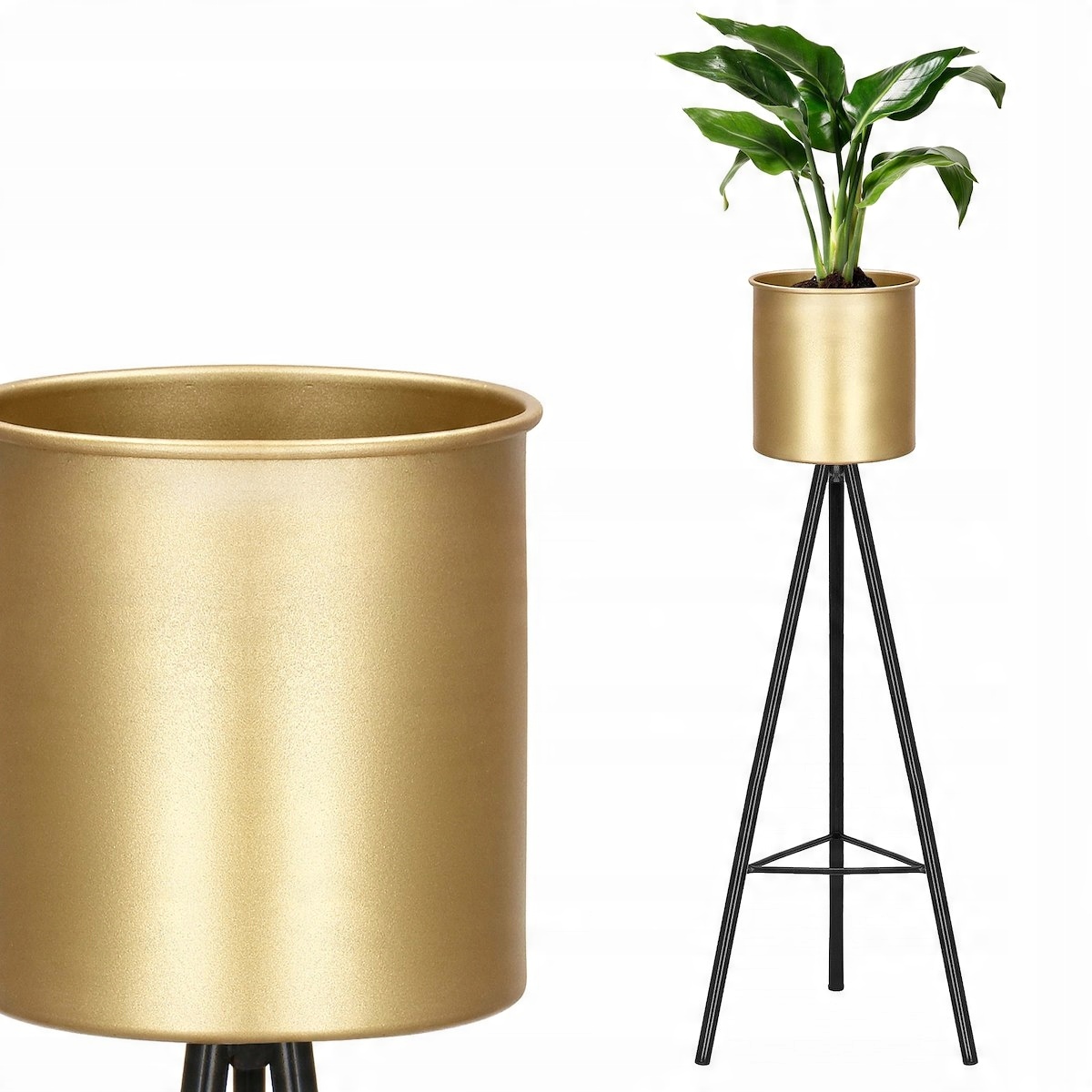 

Nowoczesny Kwietnik Metalowy Na Kwiaty Stojak Loft