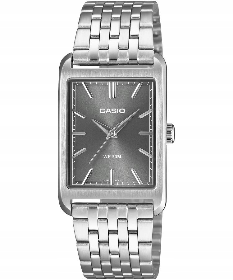 Hodinky Casio Šedý ciferník se solárním výbrusem