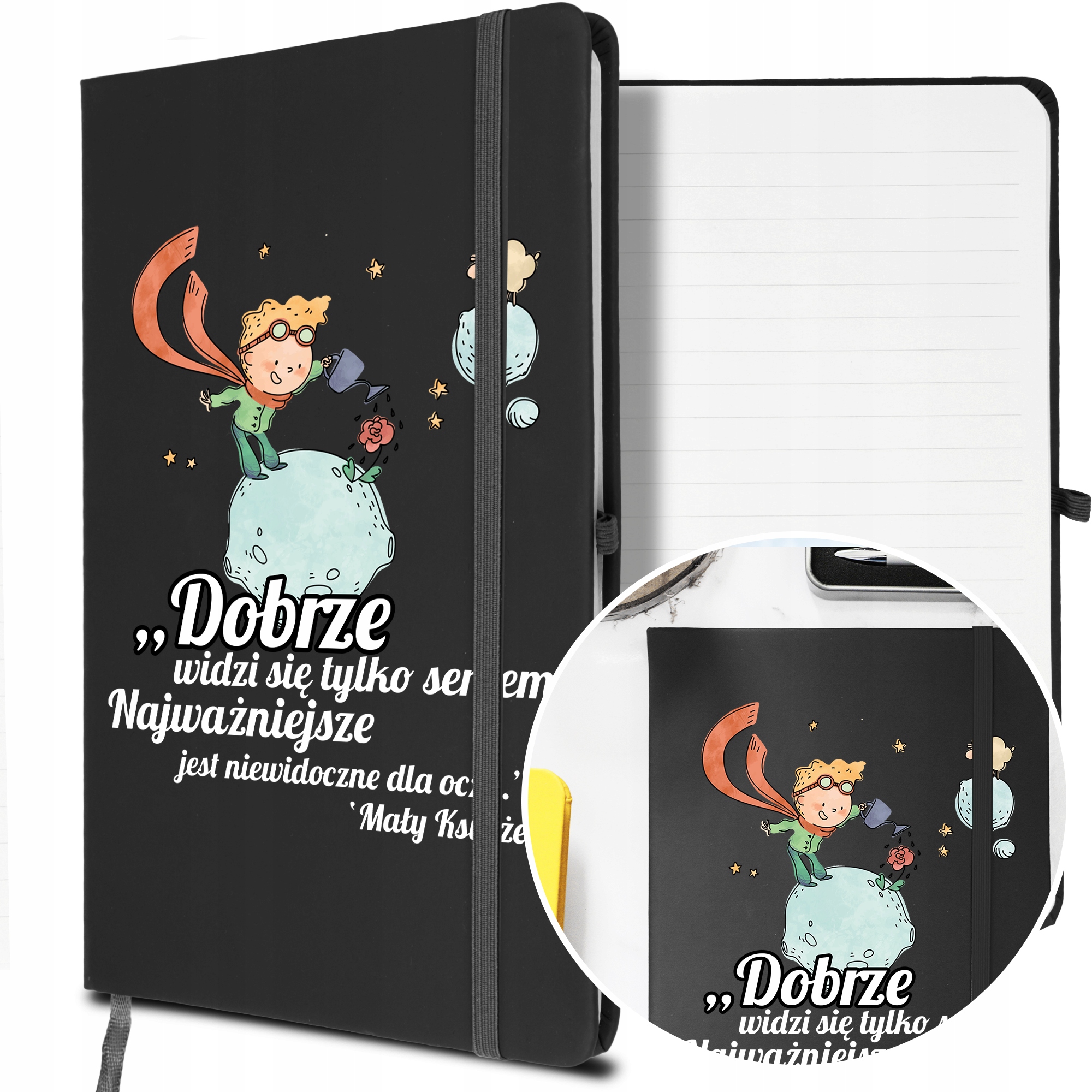 

Notes A5 z Gumką dla Przedszkolanki