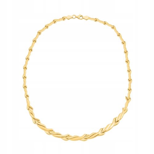 Náhrdelník ze zlata 585, elegantní vzor 45 cm, 10.5 g jako dárek