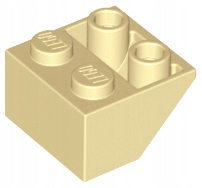 

Lego 3660 skos 2x2 tan piaskowy 10 szt Nowy