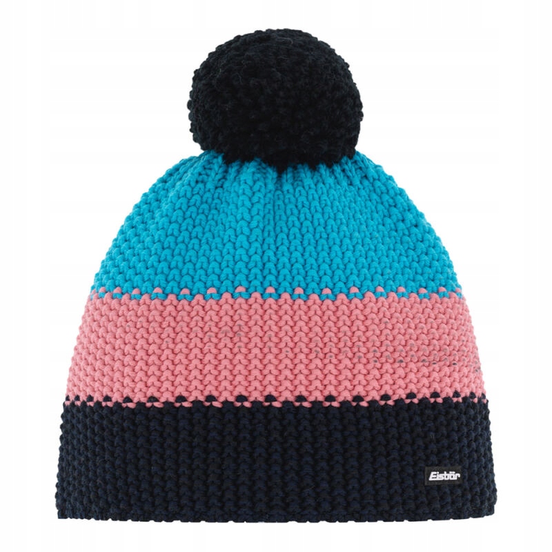 Czapka Eisbar Star Pompon Black Straberry Azure 403125 450