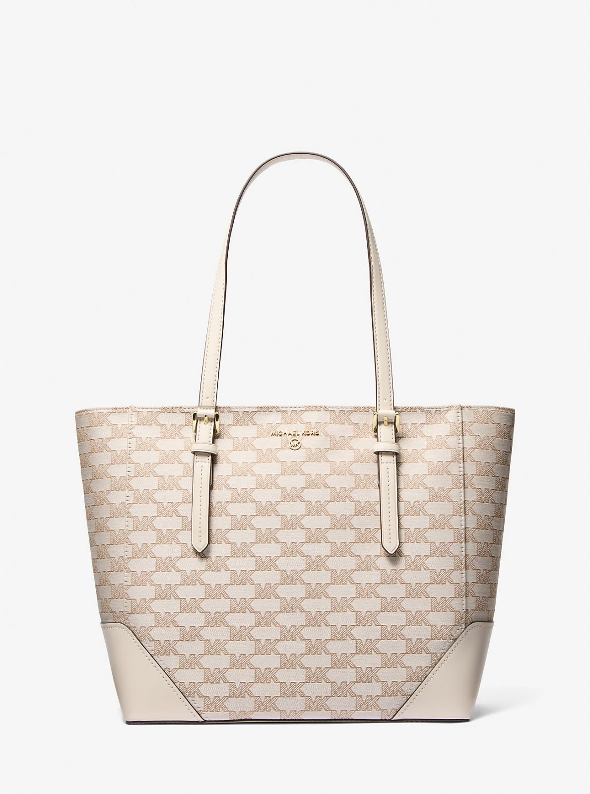 Michael Kors dámská velká kabelka Aria krémová