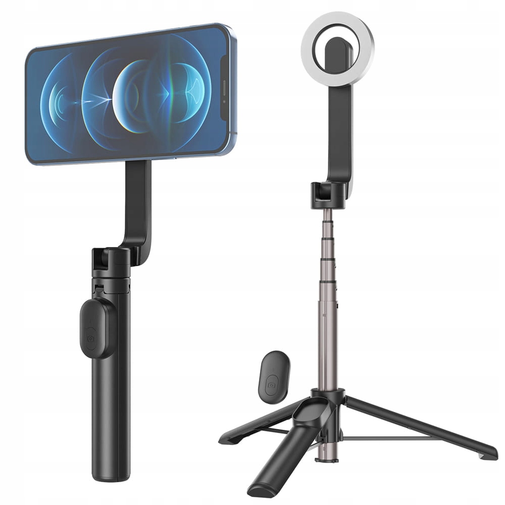 Statyw do telefonu z uchwytem MagSafe iPhone i pilotem Bluetooth Telesin