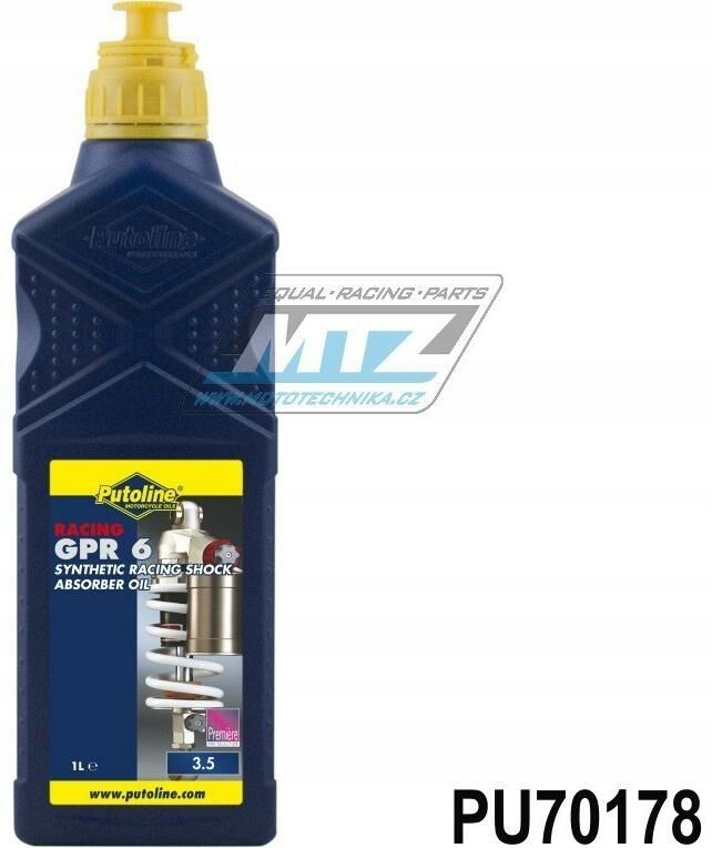 Olej do zadního tlumiče Putoline GPR6 SAE3,5 (balení 1L) PU70178