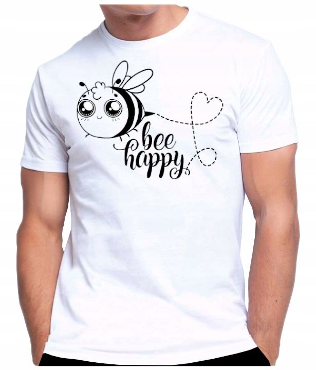 

Prezent Koszulka pszczelarska Bee Happy rozm. XXL