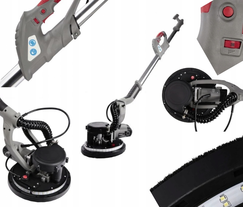 Bruska Žirafa Na Sádrokarton, Omítky A Štuky 2000W Led Bezprašná 225mm