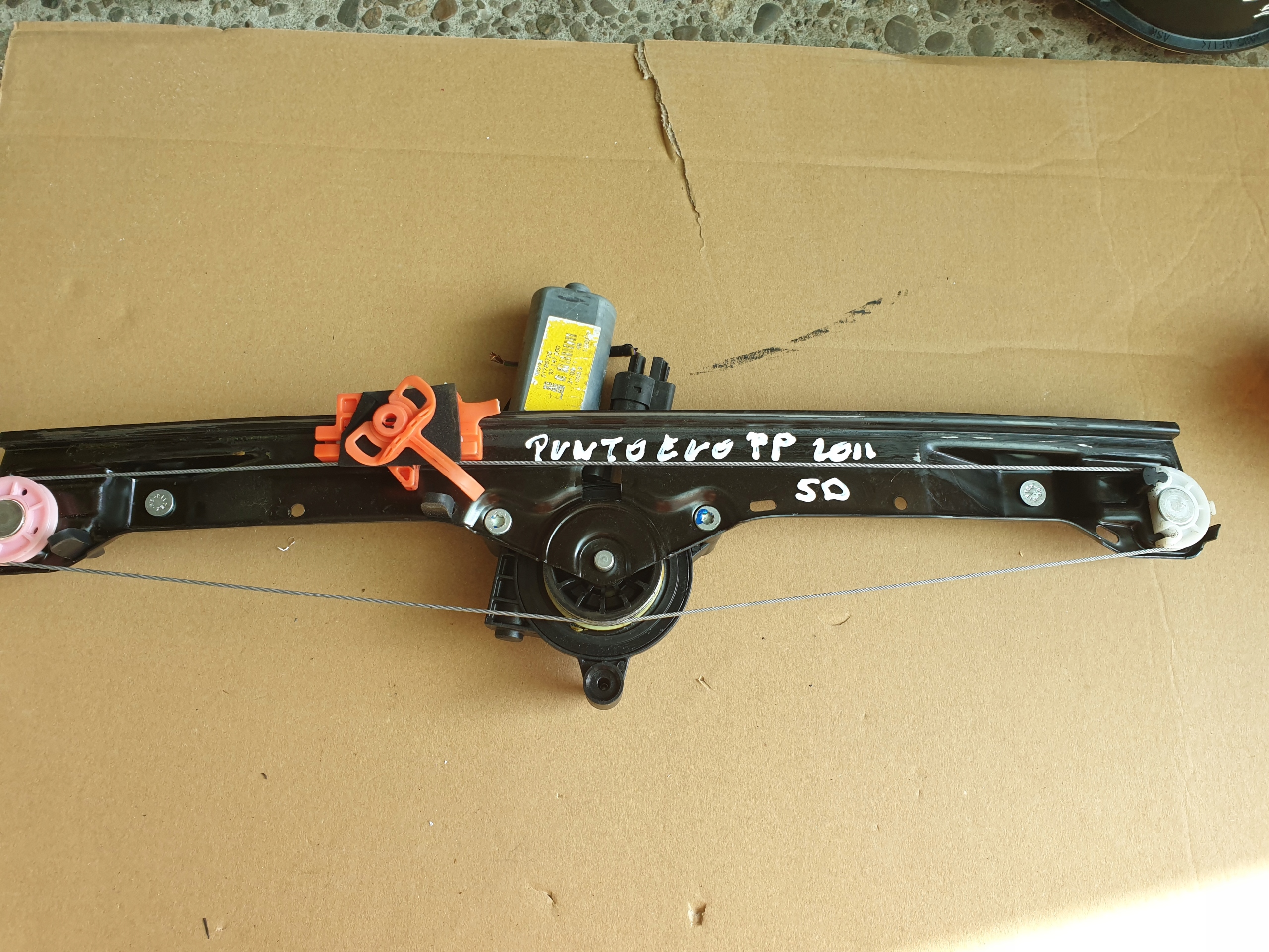 window regulator right front 5D FIAT PUNTO EVO 2009- 51786728