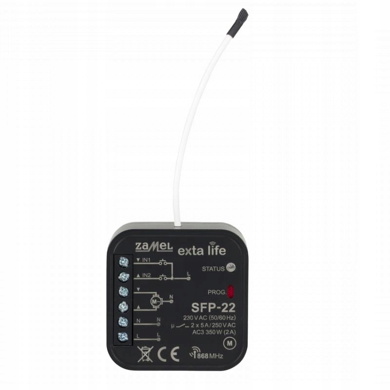 Exta Life – regulátor fasádních žaluzií SFP-22