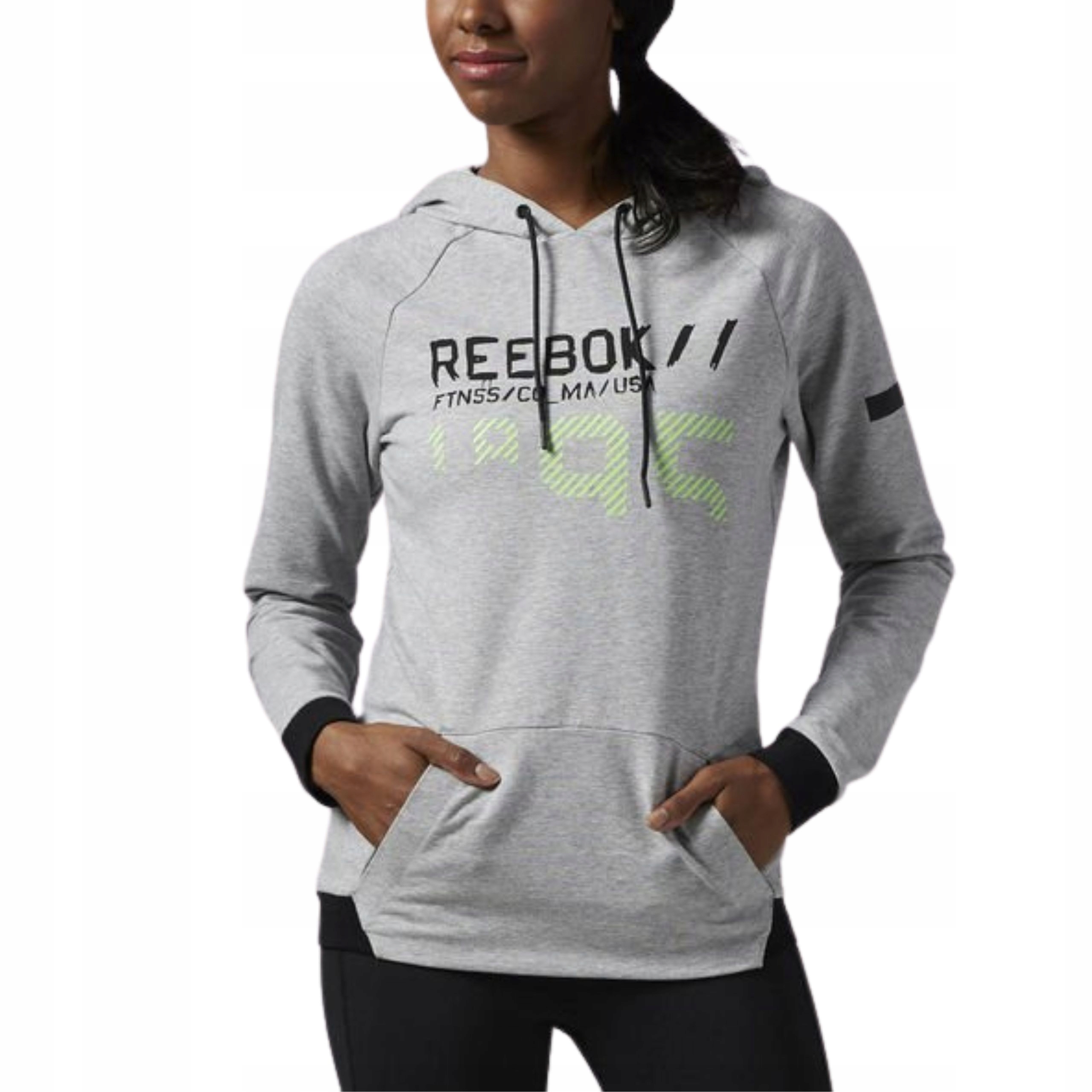 Damska bluza Reebok Wor C Hoodie Xs