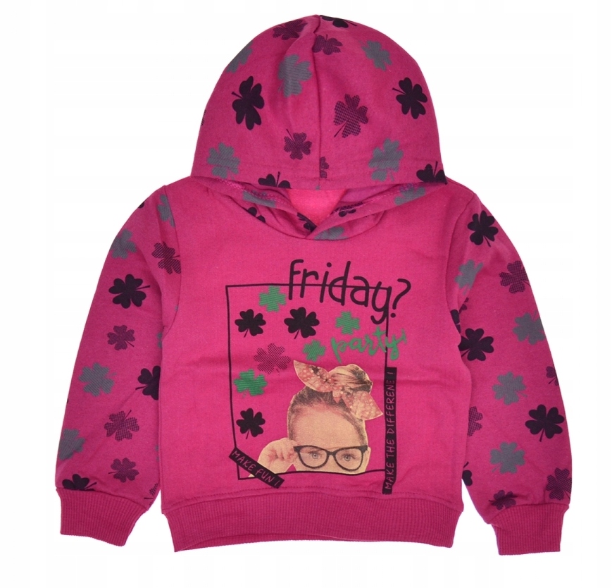 

Bluza bluzka Kaptur dziewczęca Kangurka 110