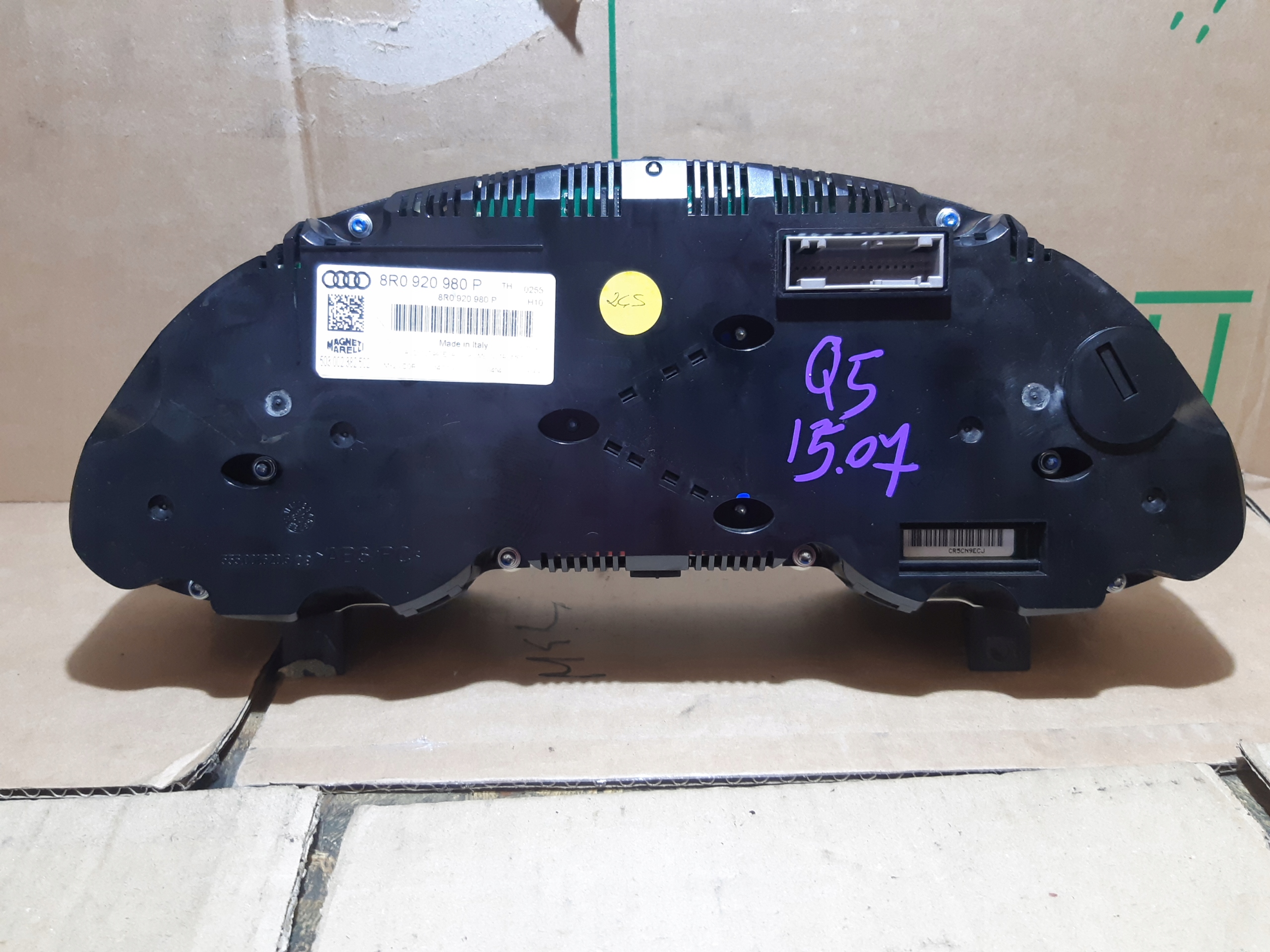 AUDI Q5 8R 2.0 TDI dials dials USA 8R0920980P