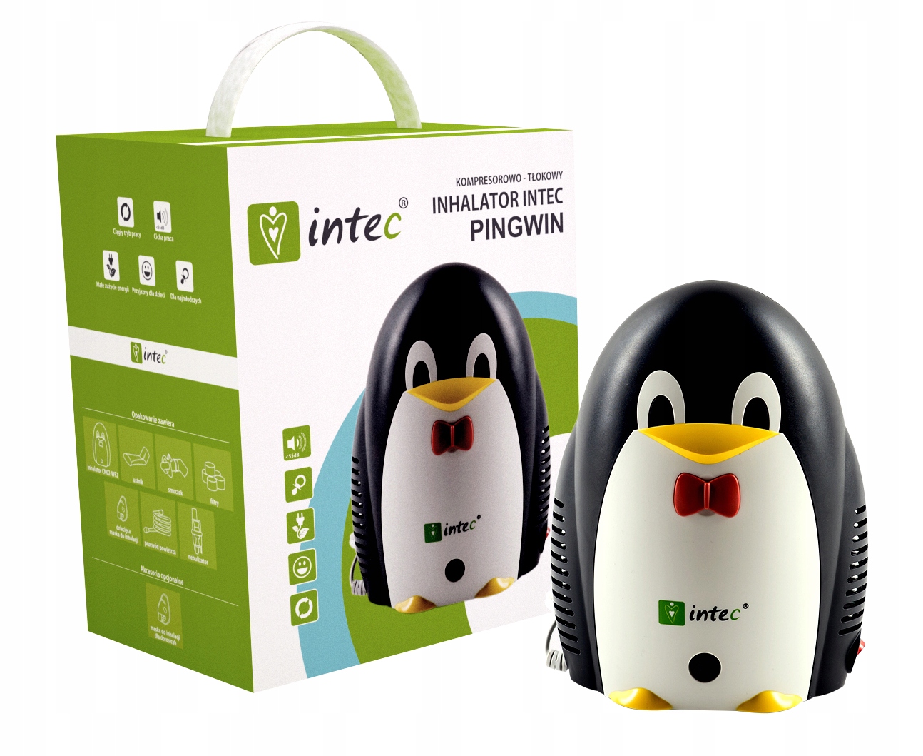 

Intec Pingwin (CN-02 WF2) Inhalator tłokowy