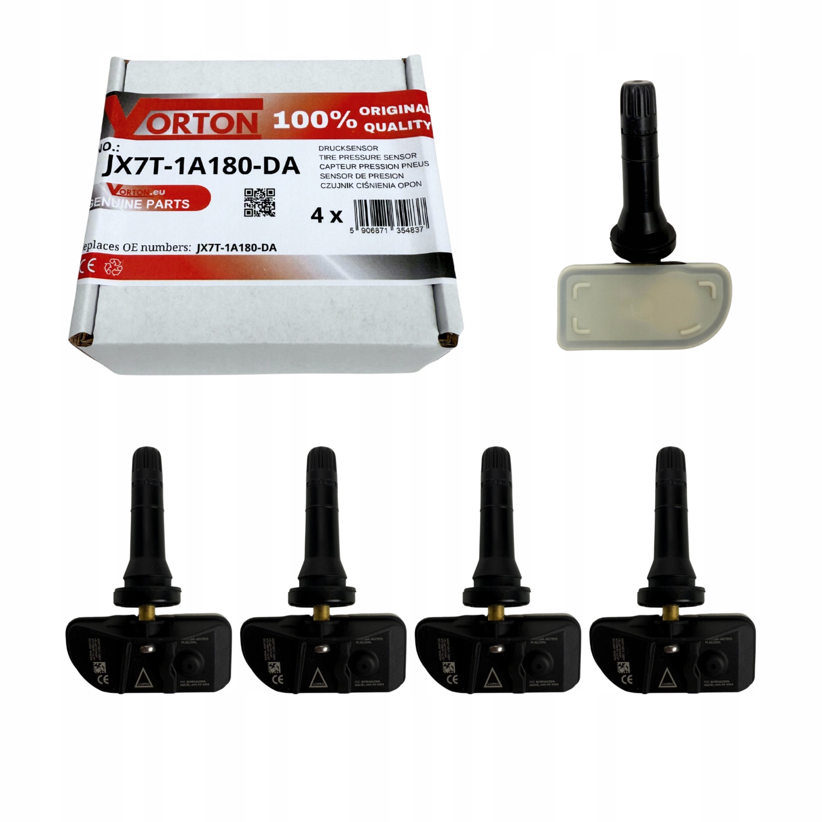 Snímače Tlaku Vzduchu Pre Kolesá Pneumatík Tpms Kuga Puma Mk 2 Ford Explorer