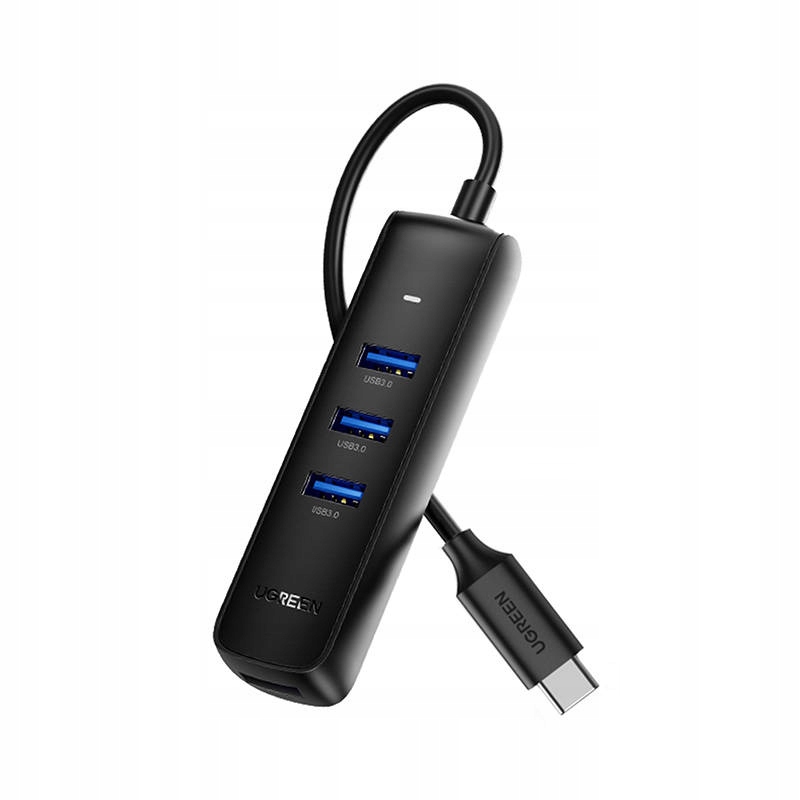 UGREEN ADAPTER PRZEJŚCIÓWKA HUB ROZDZIELACZ USB 4W1 4XUSB-A 3.0 5GBPS 0.25M Kod producenta 10915-ugreen