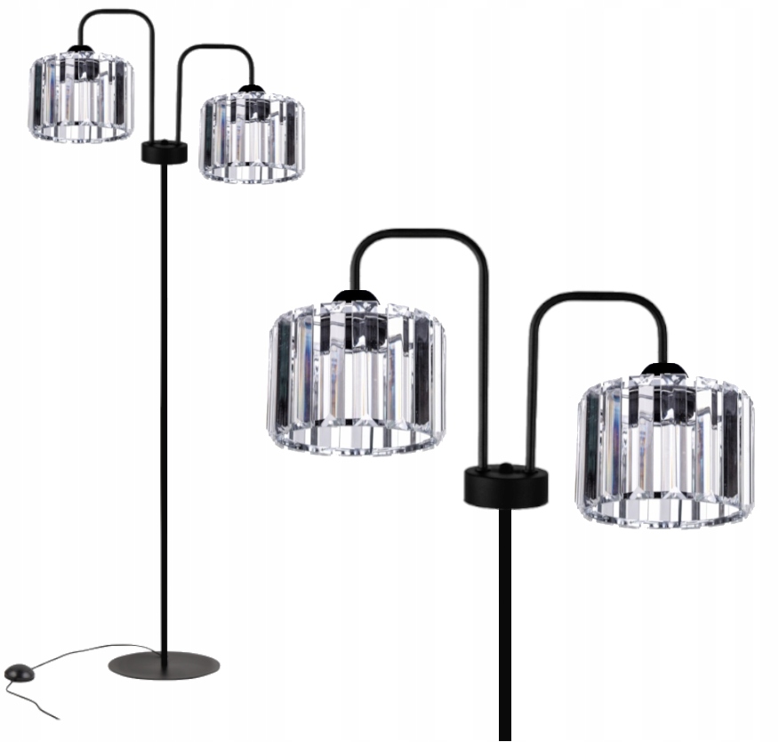 

Nowoczesna Lampa Stojąca Podłogowa Loft Edison