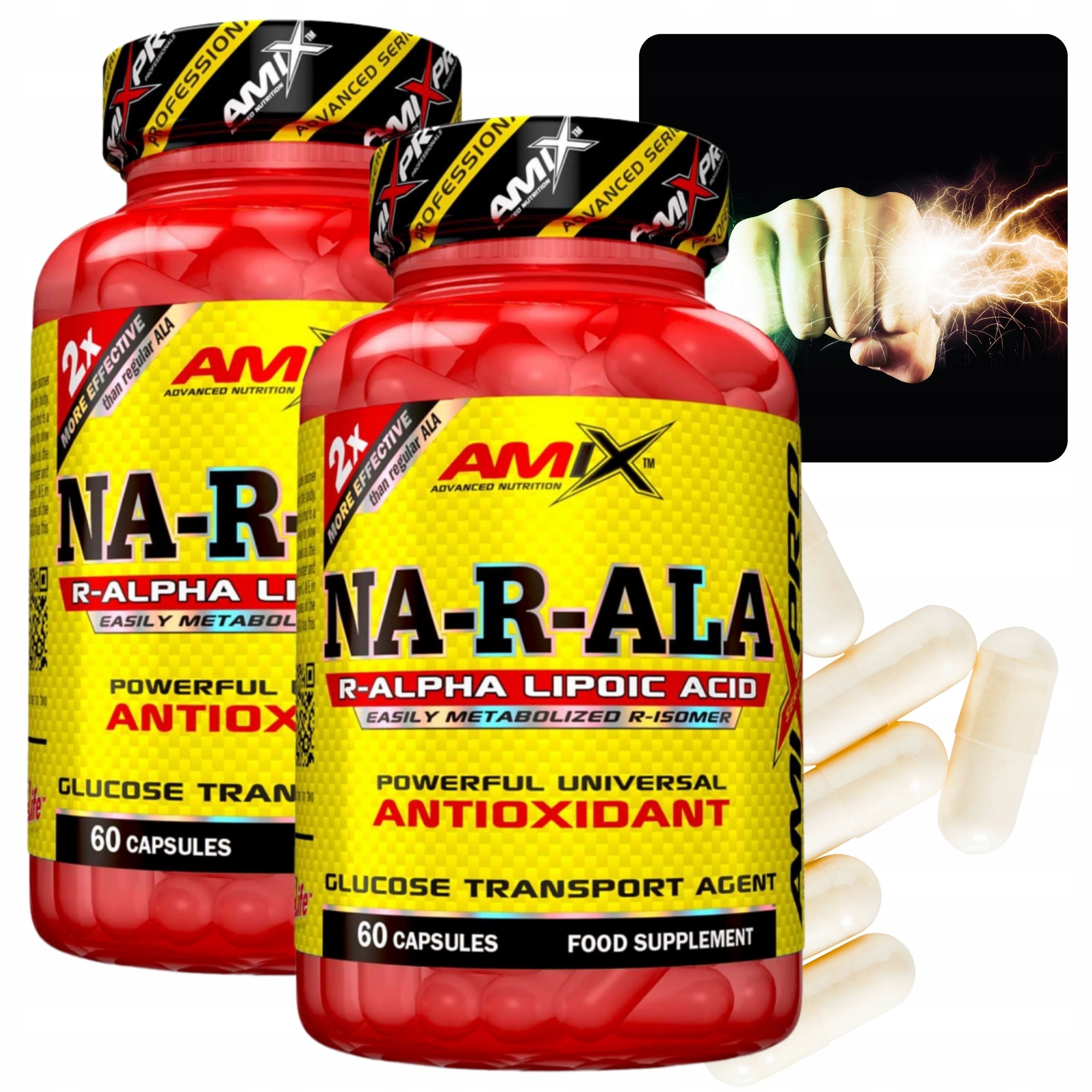 Kyselina R Alfa Lipoová Narala Podpora jater Detoxikace Antioxidanty