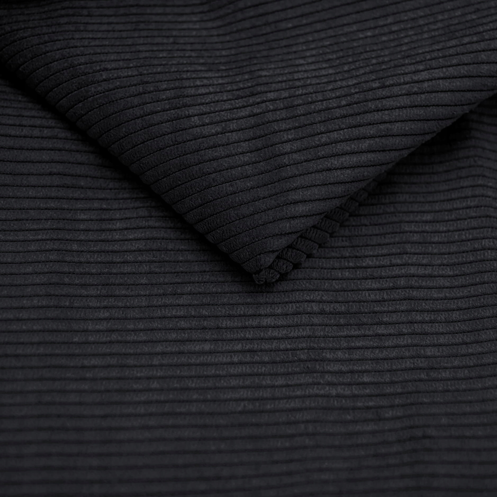 Potahová látka manšestr Corduroy black 1mb