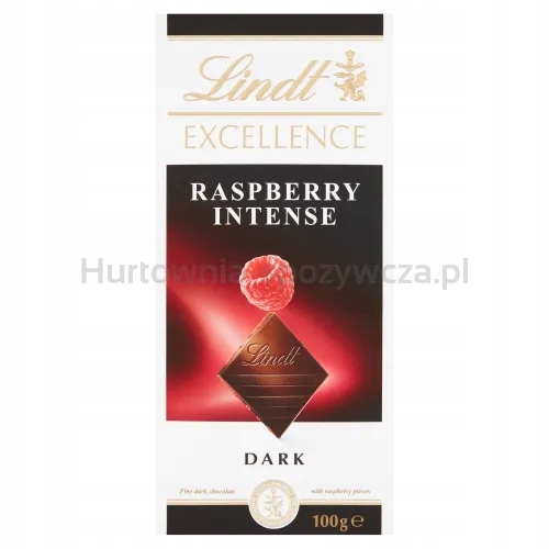 Levně Lindt Čokoláda Excellence Raspberry Intense 100 G