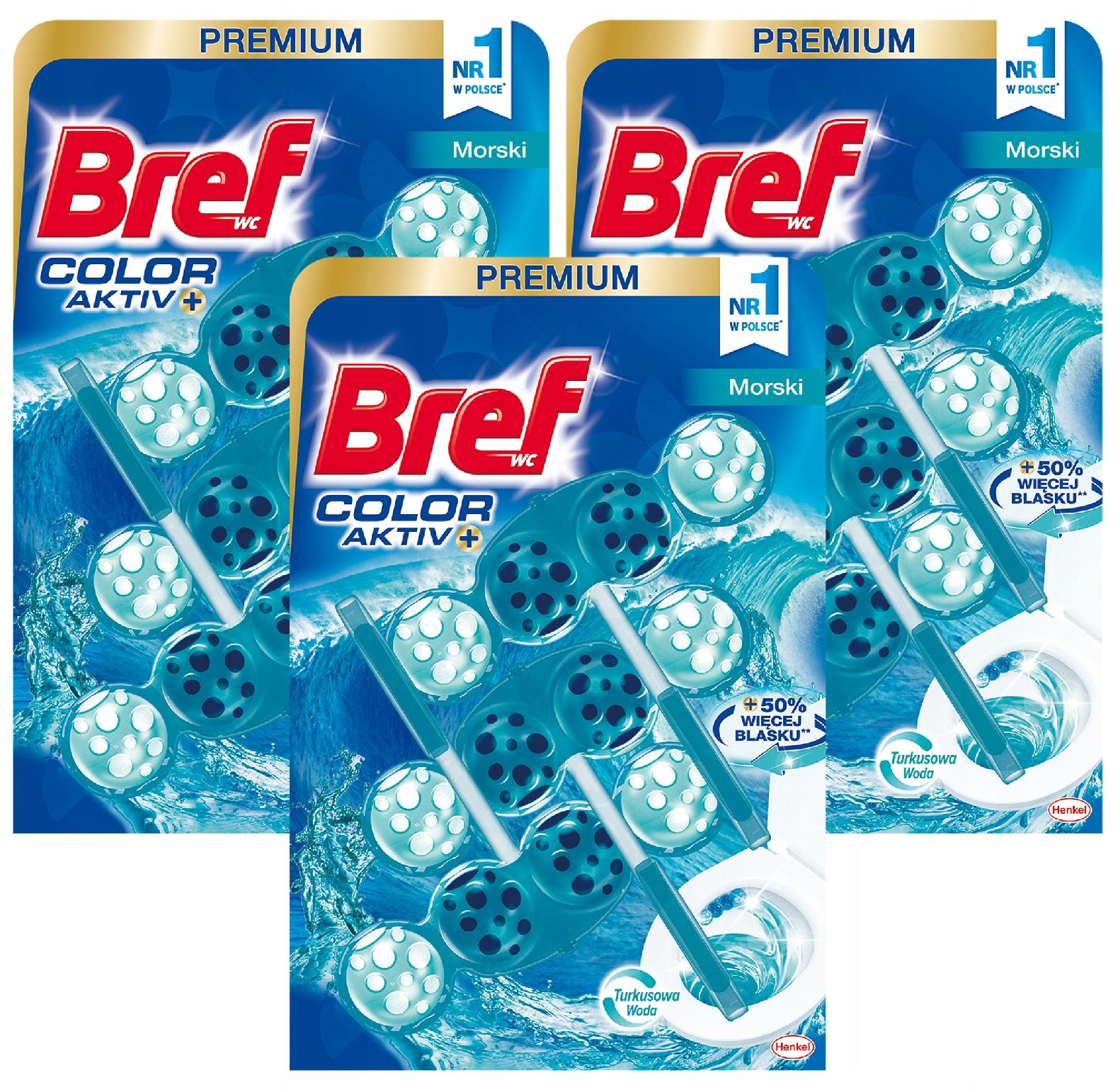

Bref Color Aktiv zawieszka Wc barwiąca Ocean 9x50g