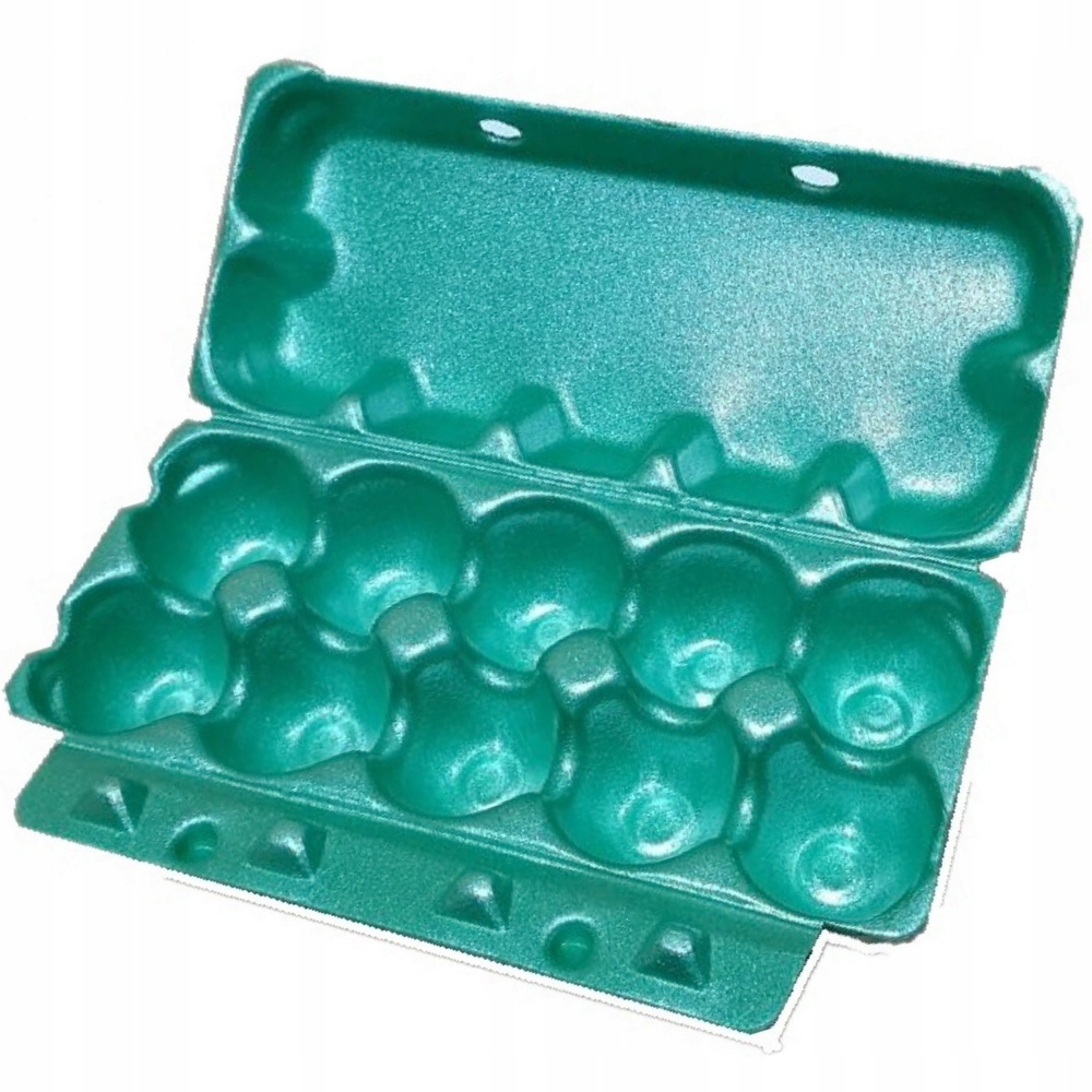 

Opakowania na 10 jaj wytłoczki styropianowe x90