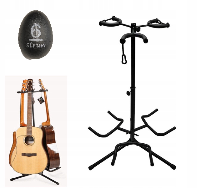 

Stojak Statyw Gitarowy 3 Gitary Karuzela
