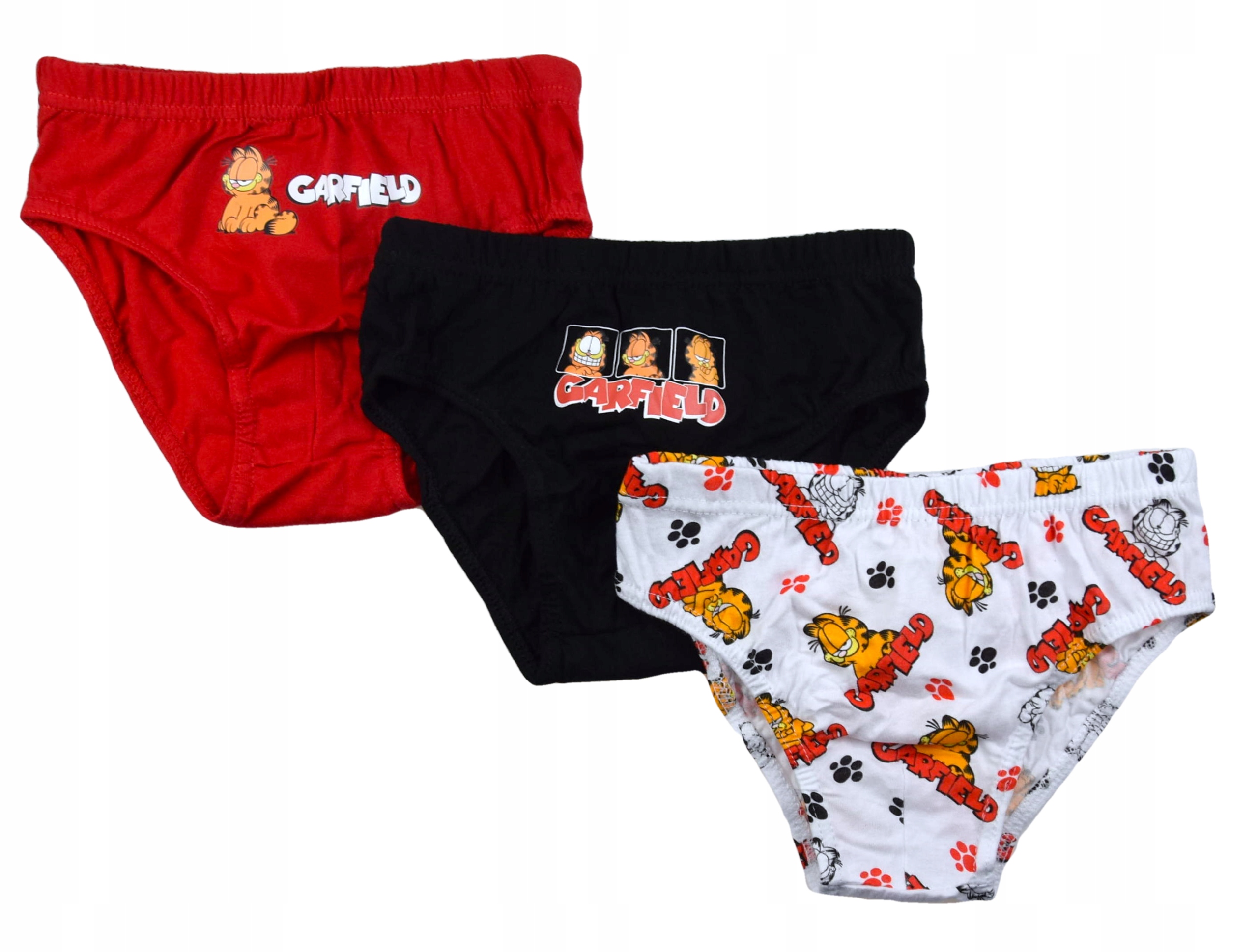 

3-PACK Slipy Majtki Kot Garfield 110/116