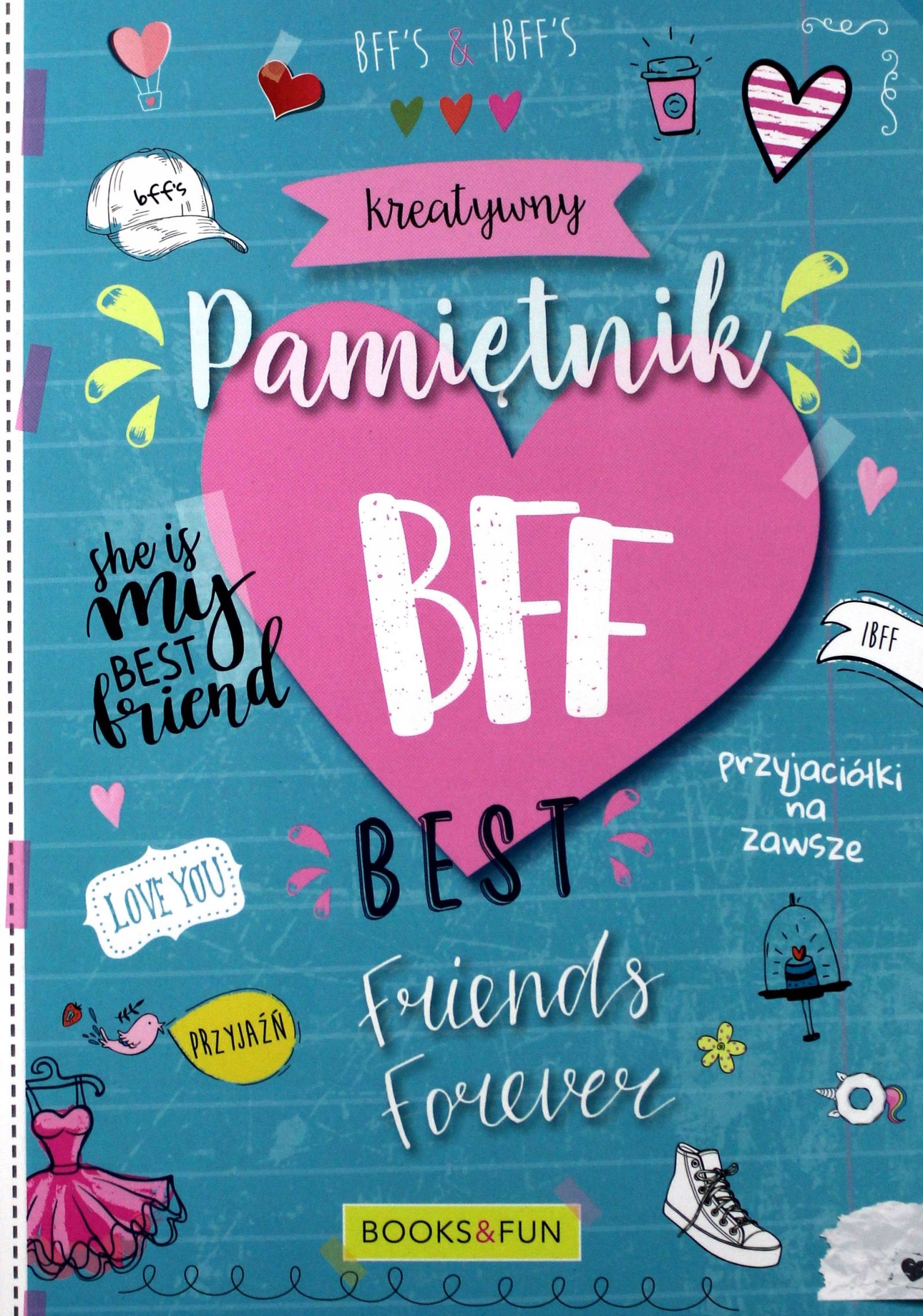 

Kreatywny Pamiętnik Bff Best Friends Forever (ksią