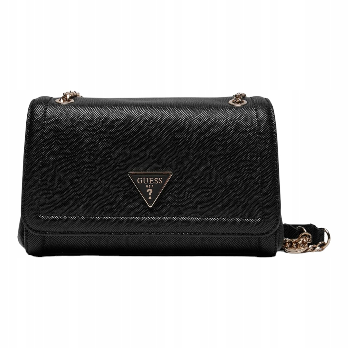 GUESS TOREBKA DAMSKA NOELLE CONVERTIBLE XBODY FLAP CZARNA Marka Guess