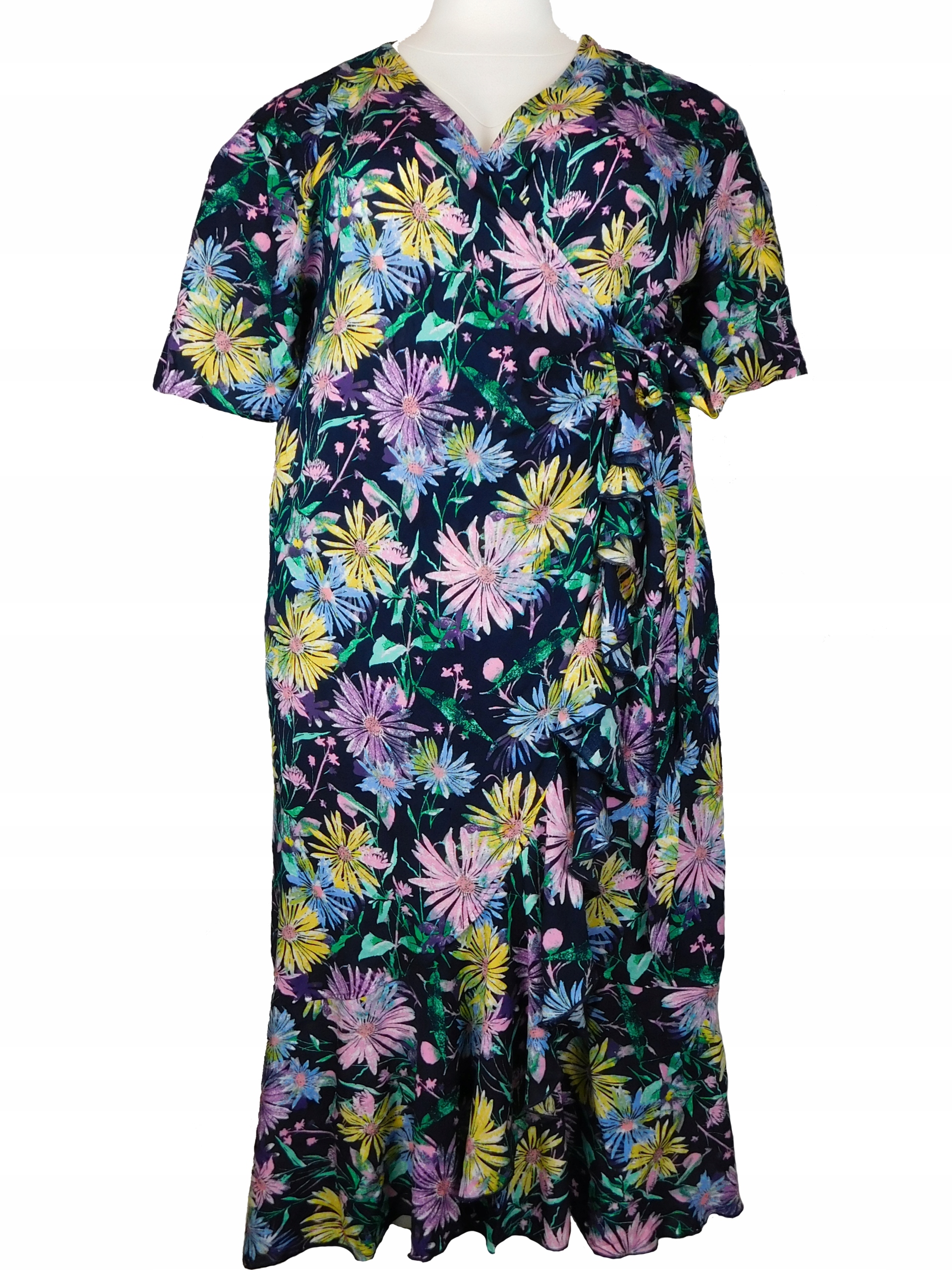 Sukienka kopertowa hiszpanka 4XL - 60/62