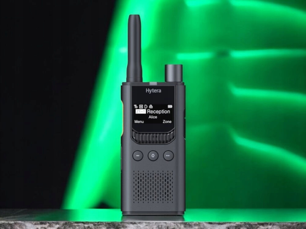 HYTERA Radio DMR+analog HYT-S35, PMR446-446 MHz, 2200 mAh, BT V 5.0, Szare — 5