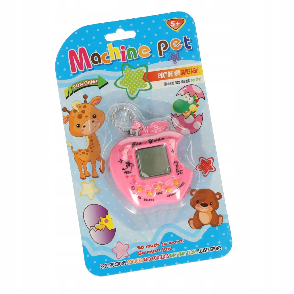 Zabawka Tamagotchi elektroniczna gra jabłko różowe Kod producenta KX9721_2
